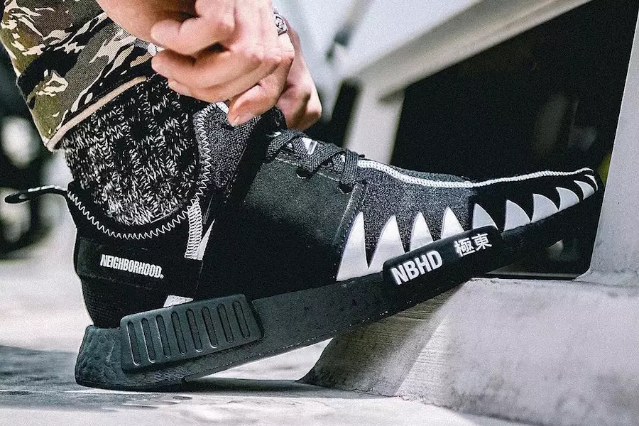 NeighBORHOOD adidas NMD Black Boost