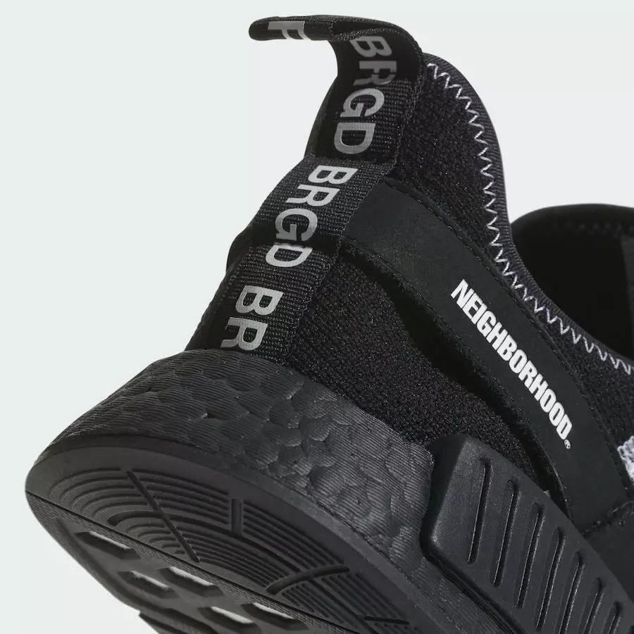 NEIGHBORHOOD adidas NMD Black Boost DA8835