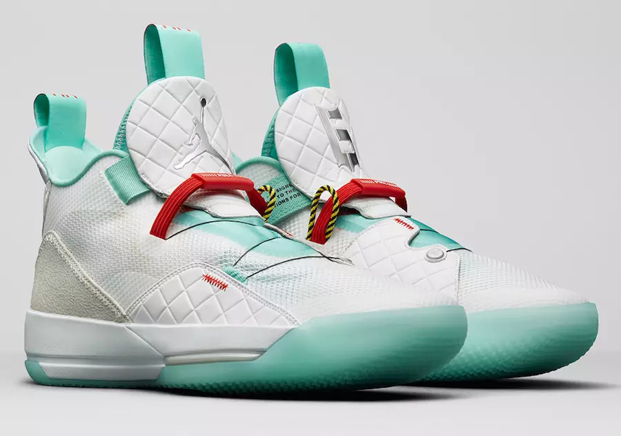 Air Jordan 33 Guo Ailun PE AQ8830-101 Data e Publikimit