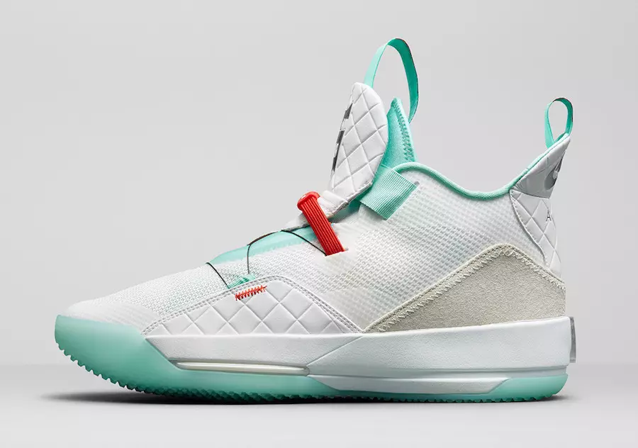 Air Jordan 33 Guo Ailun PE AQ8830-101 تاريخ الإصدار