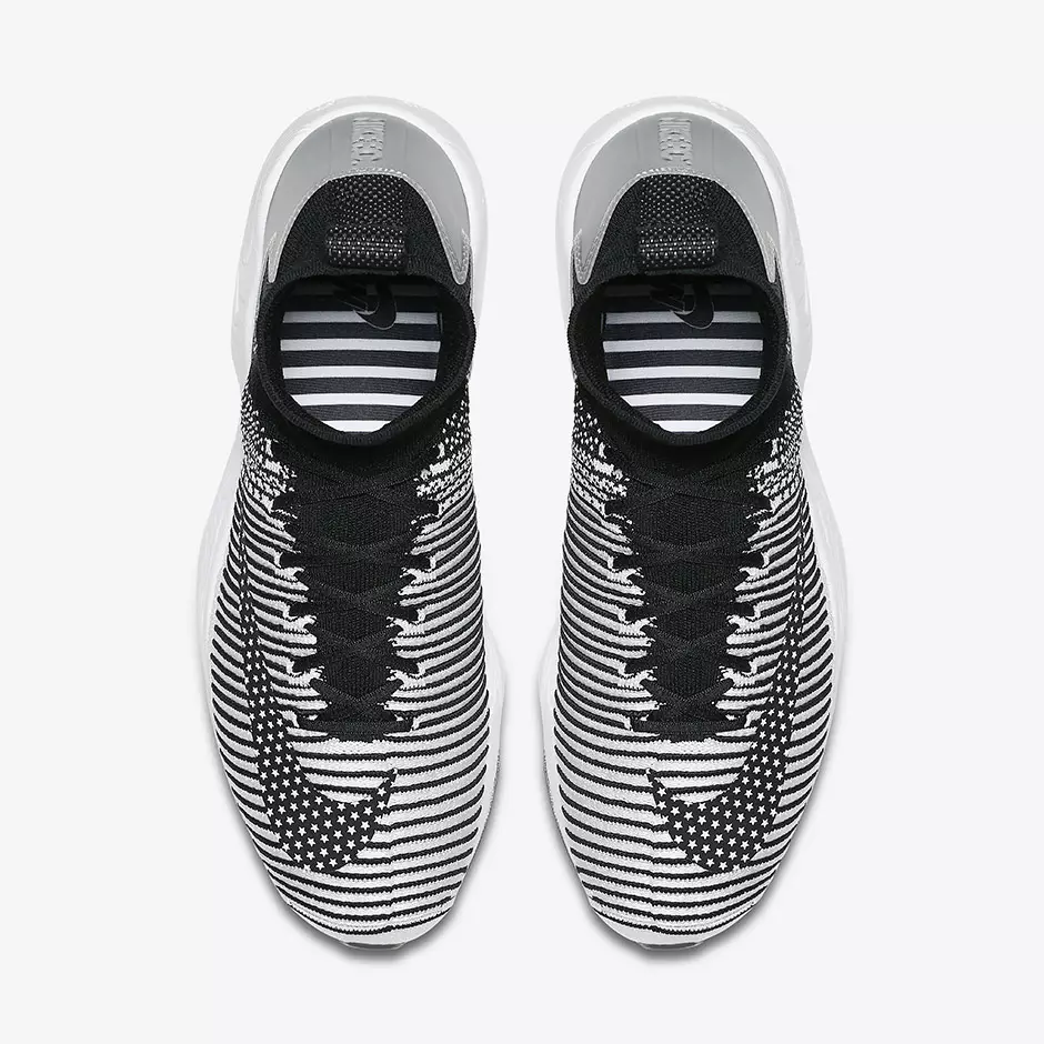 Nike Zoom Mercurial Flyknit Negre Blanc 852616-002