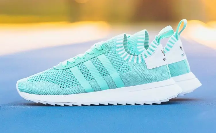 adidas Flashback Primeknit Easter Green Maroon