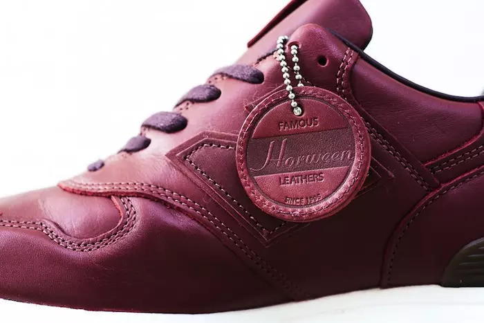 Horween x New Balance 1400 Burgundsko