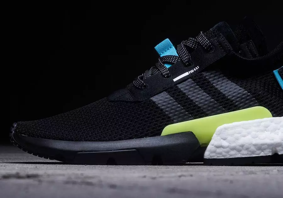 adidas POD S3-1 Black White Volt AQ1059 худалдаанд гарсан огноо