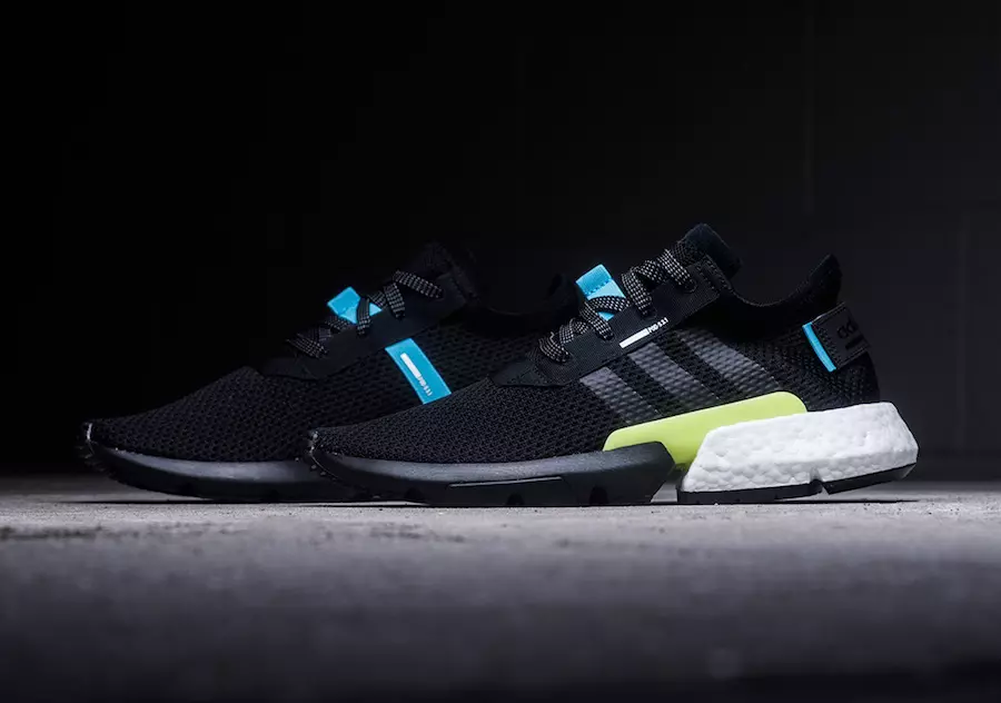 adidas POD S3-1 Black White Volt AQ1059 Útgáfudagur