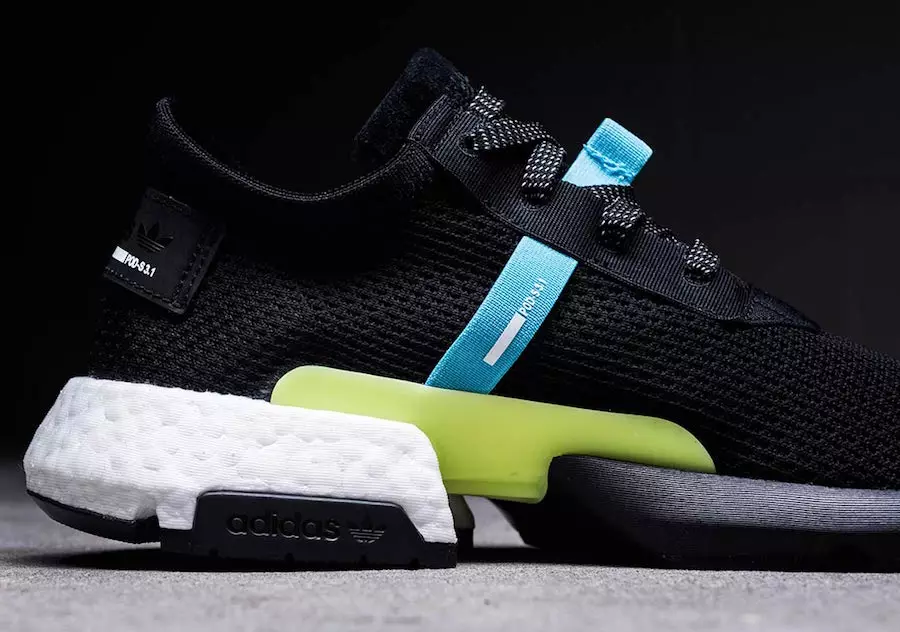 adidas POD S3-1 Black White Volt AQ1059 Ημερομηνία κυκλοφορίας