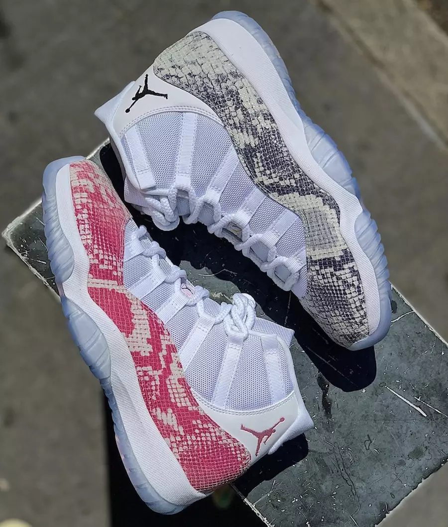 Air Jordan 11 Snakeskin-Muster