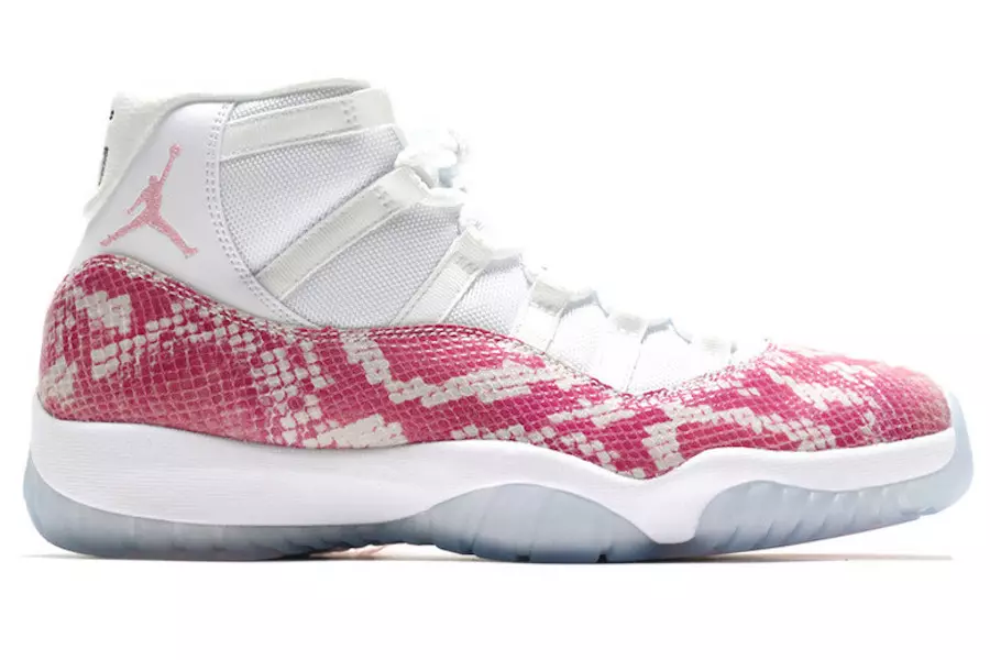 Air Jordan 11 Pembe Yılan Derisi Örnekleri