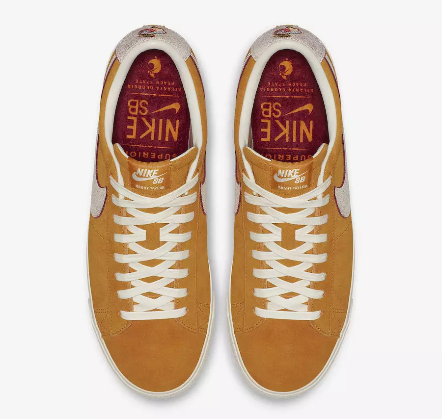 Nike SB Blazer Low GT היים שטאַט דזשאָרדזשאַ 716890-816 מעלדונג טאָג