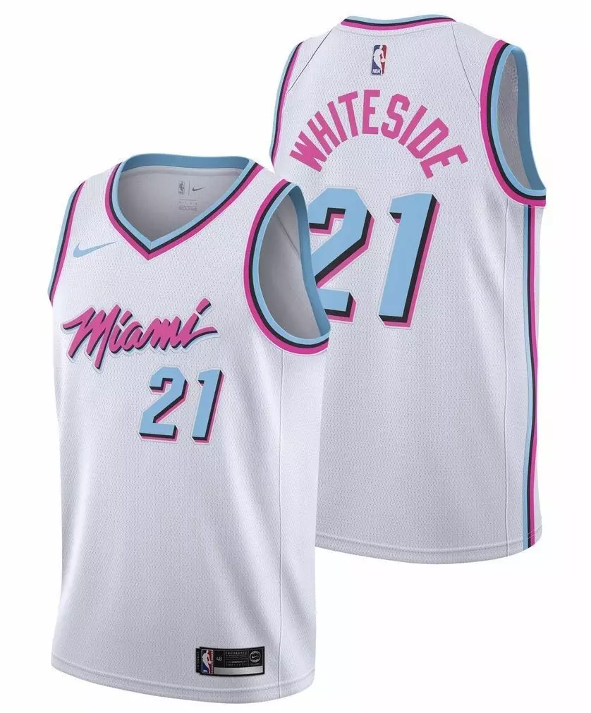 Nike NBA City Edition Miami Leas