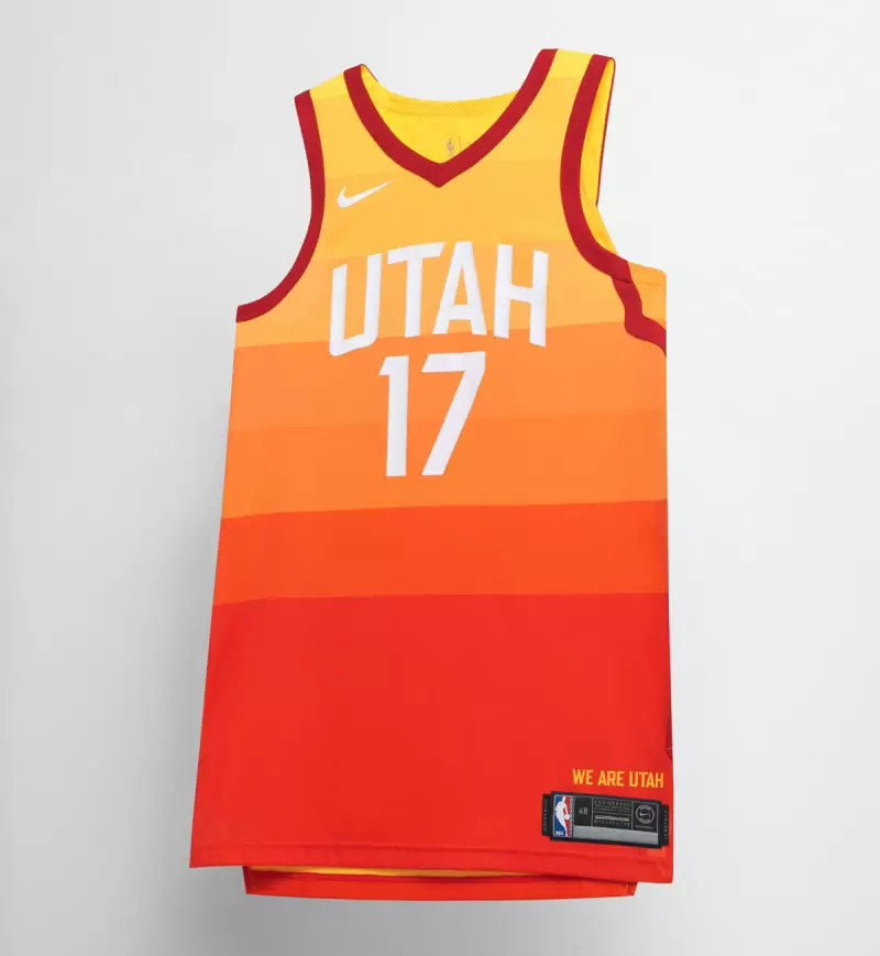 Áo thi đấu Nike NBA City Edition Utah