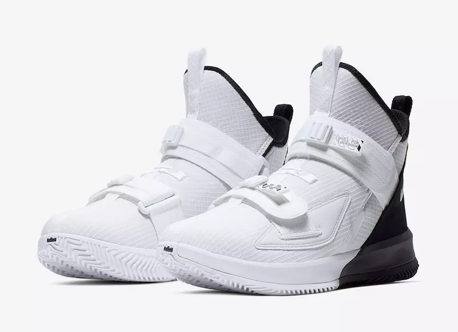 Drīzumā tiks izlaists Nike LeBron Soldier 13 baltā/melnā krāsā