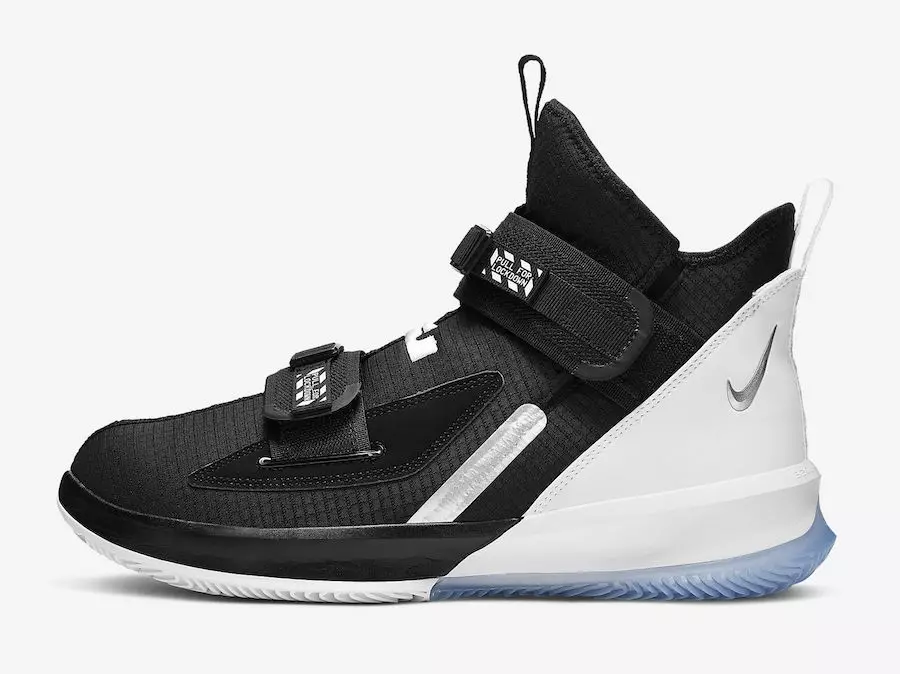 Nike LeBron Soldier 13 Хар Chrome AR4225-001 худалдаанд гарсан огноо