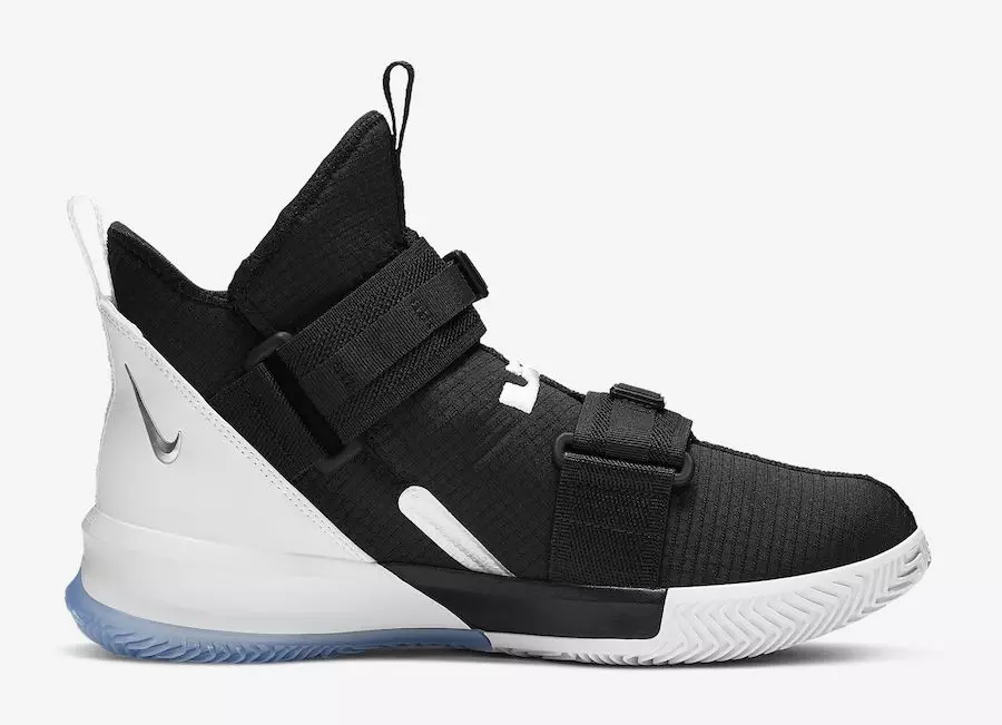 Nike LeBron Soldier 13 Black Chrome AR4225-001 թողարկման ամսաթիվ