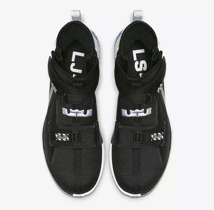 Nike LeBron Soldier 13 Black Chrome AR4225-001 թողարկման ամսաթիվ