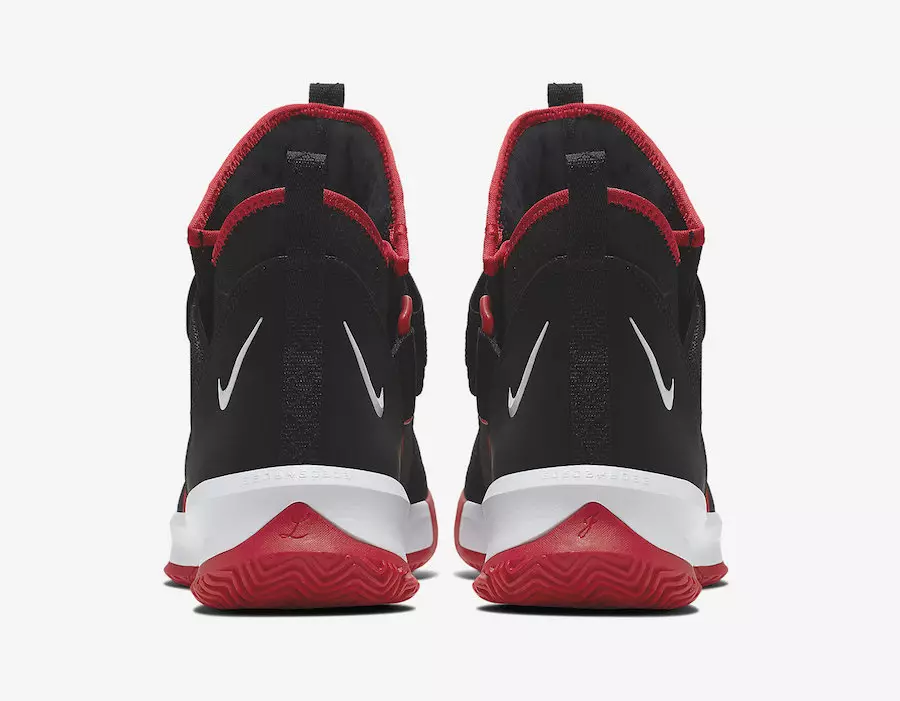 Nike LeBron Soldier 13 Bred Svart Röd Vit AR4228-003 Utgivningsdatum