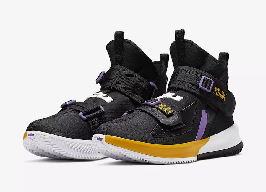 تاريخ إصدار Nike LeBron Soldier 13 Lakers AR4228-004