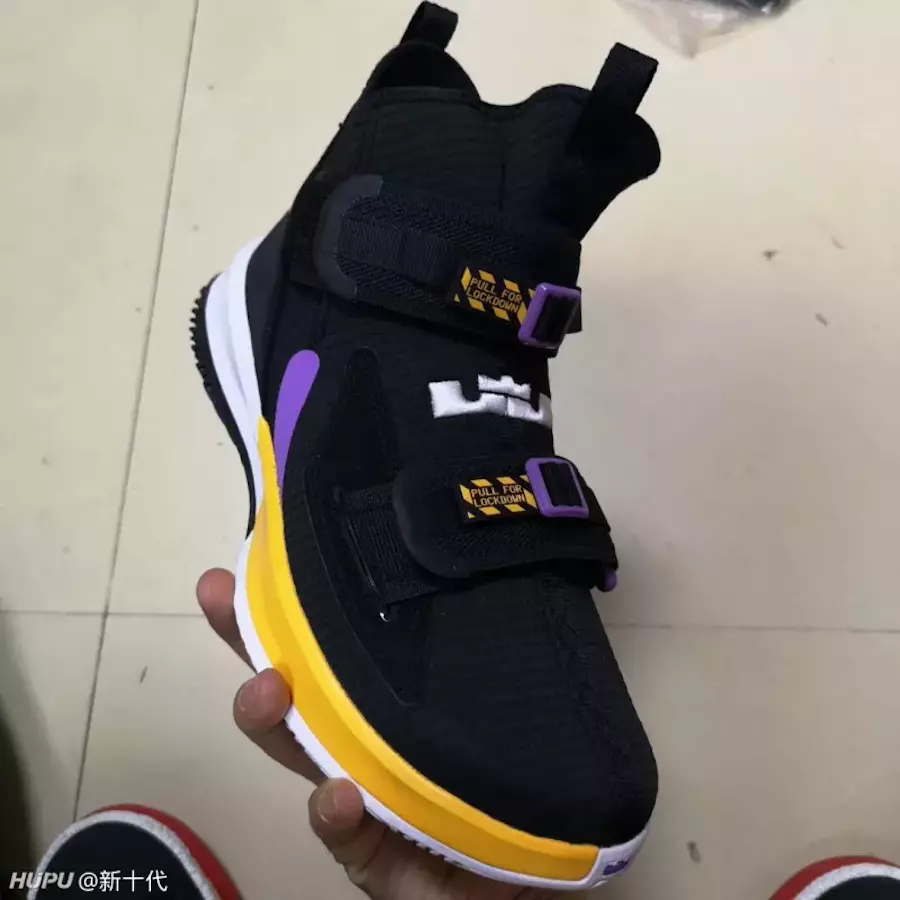 Nike LeBron Soldier 13 Lakers izlaišanas datums