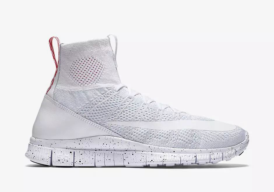 Nike Free Flyknit Superfly "All White"