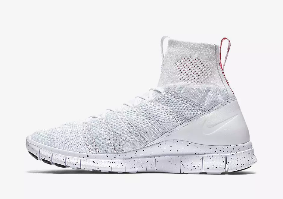 Nike Free Flyknit Mercurial Superfly Blanc