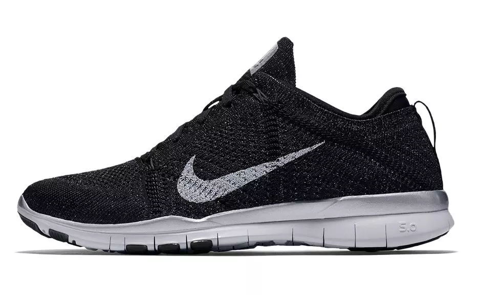 Damen Nike Free TR5 Flyknit Metallic