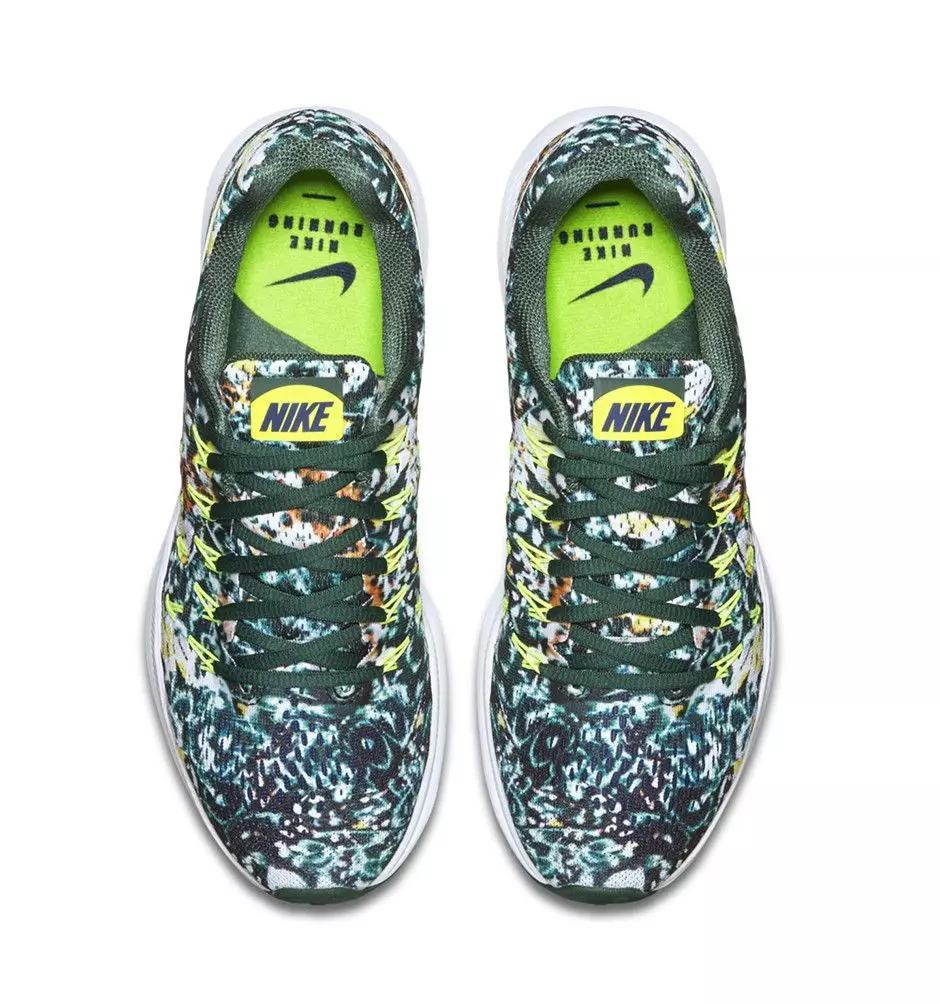 بسته چاپی Nike Air Zoom Pegasus 33 Brazil Rainforest