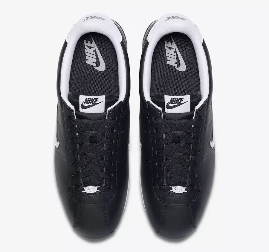 Nike Cortez Jewel Nyeupe Nyeusi