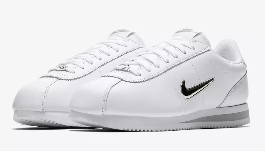 Nike Cortez Jewel valkoinen hopea