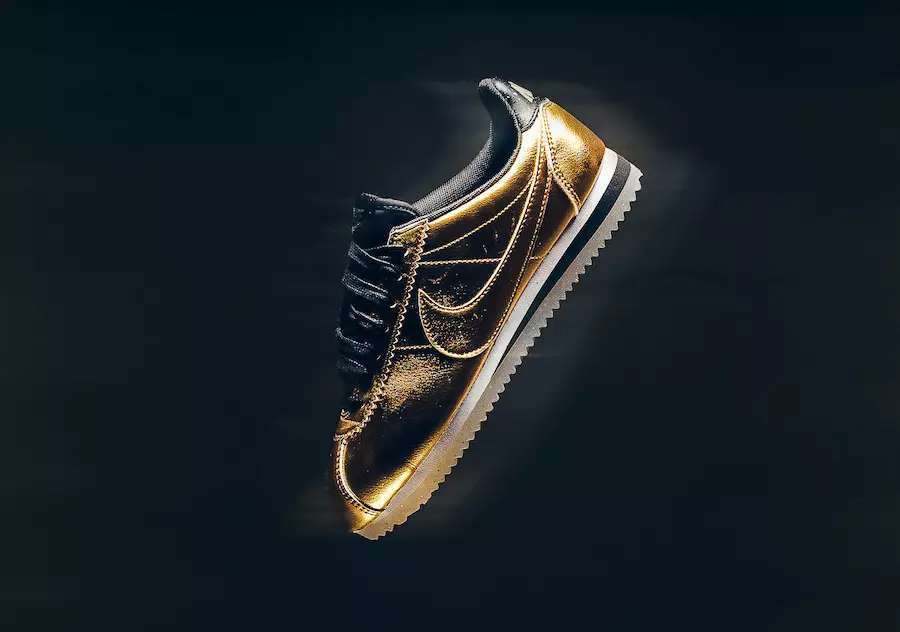 Nike Cortez Metallic Gold Black