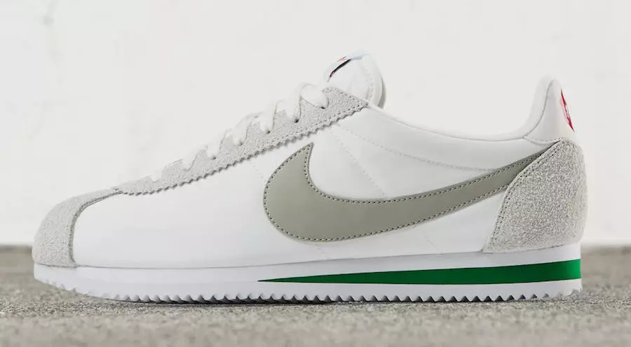 Nike Classic Cortez Naylon Premium Ivory Pine Green