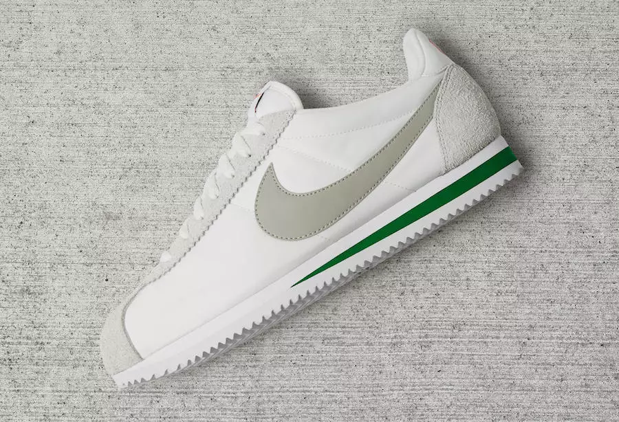 Nike Classic Cortez նեյլոնե Պրեմիում փղոսկրի սոճու կանաչ