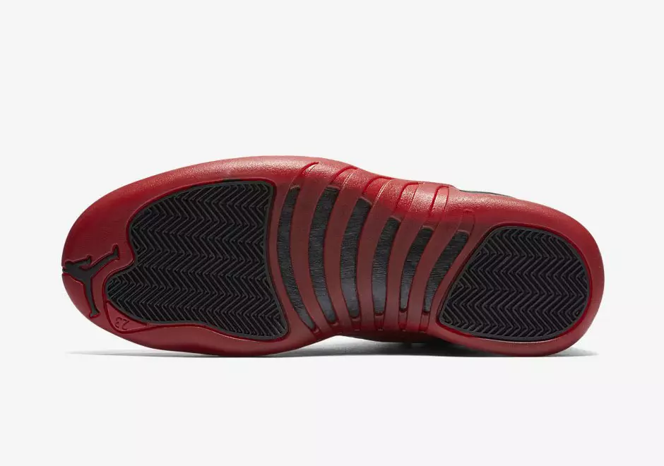 Air Jordan 12 Chřipková hra Black Red 2016 Retro