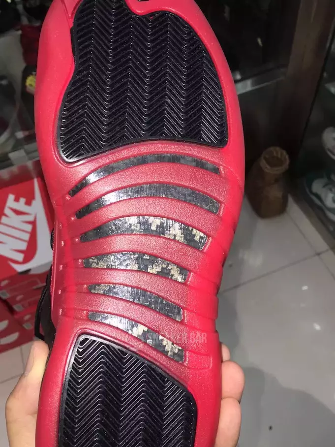 Грип Black Red Air Jordan 12 Retro