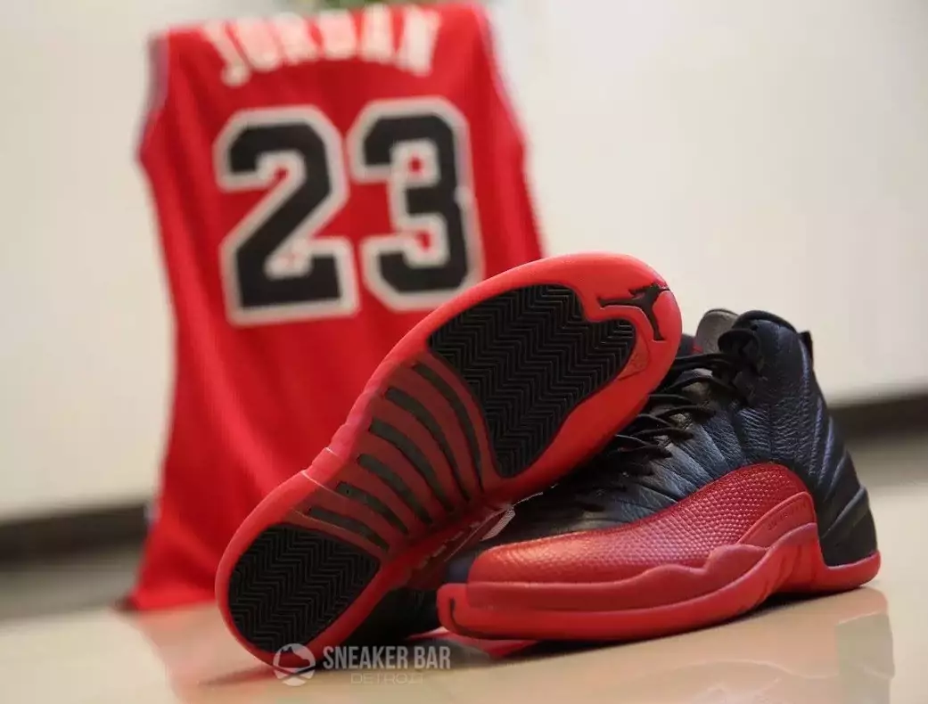 Гульня Air Jordan 12 Flu 2016 Retro