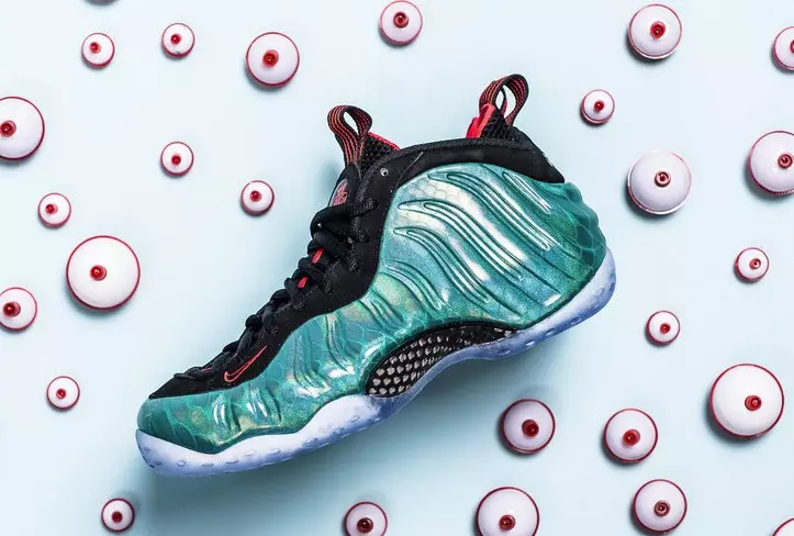 ذهب لصيد السمك Nike Air Foamposite One الإصدار