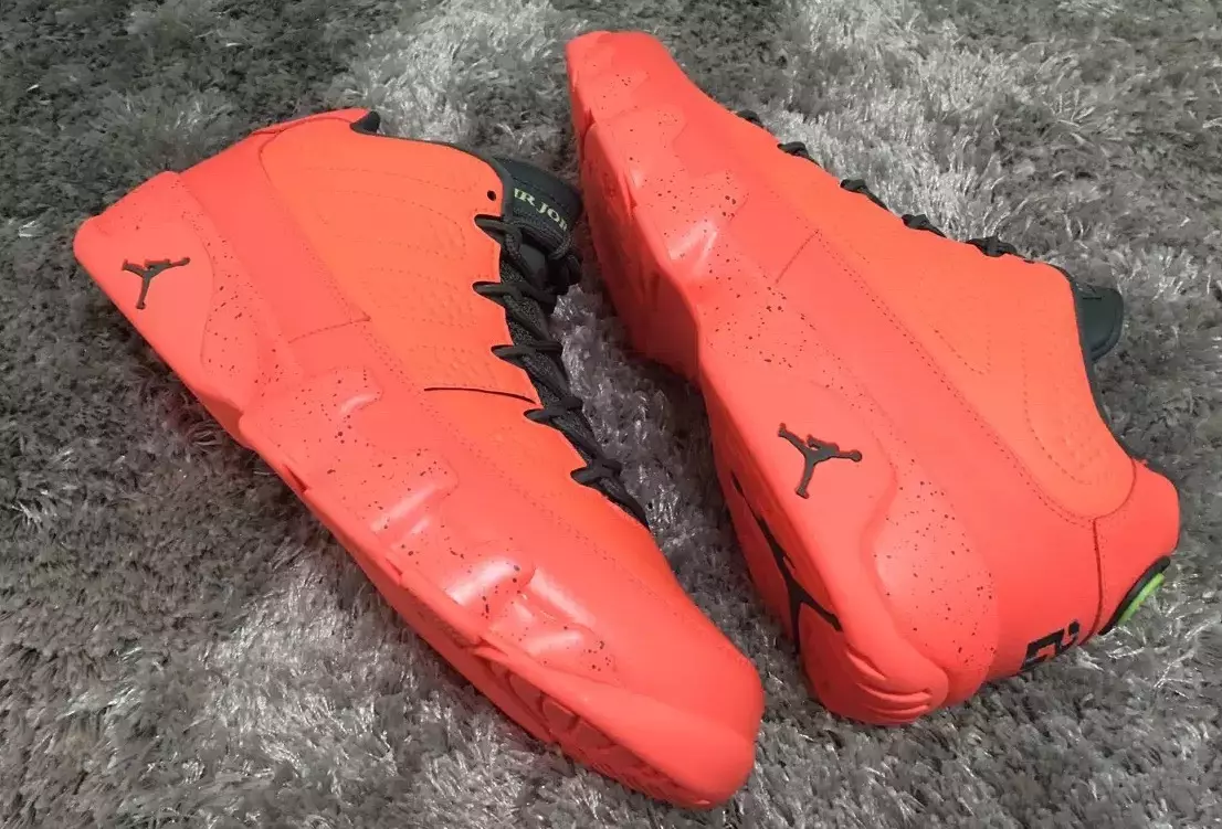 Air Jordan 9 Low Motorboat Jones Ашық Қызыл Қою Көмір Қара