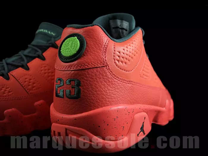 Air Jordan IX 9 Màu đỏ tươi Thấp