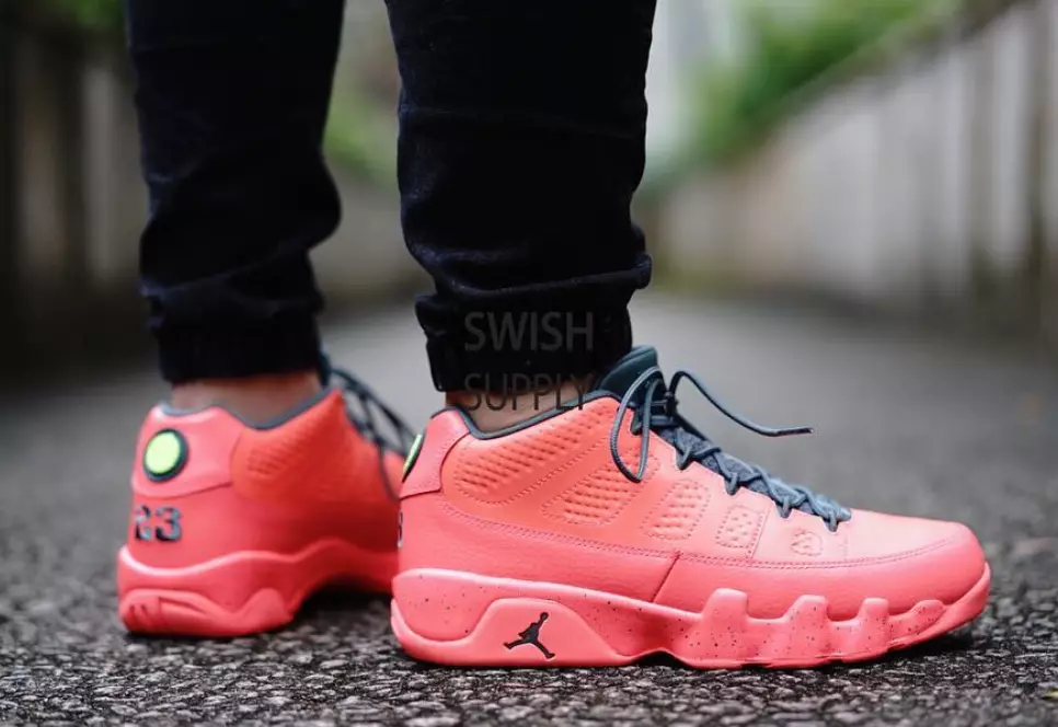 Air Jordan 9 مادون قرمز کم