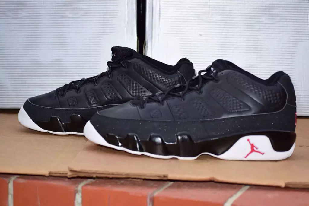 Air Jordan 9 Low Black White väljalaskekuupäev