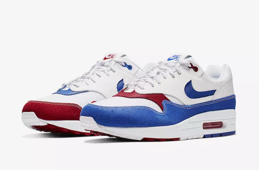 Nike Air Max 1 פּאָרטאַ ריקאָ מעלדונג טאָג CJ1621-100 פּרייַז