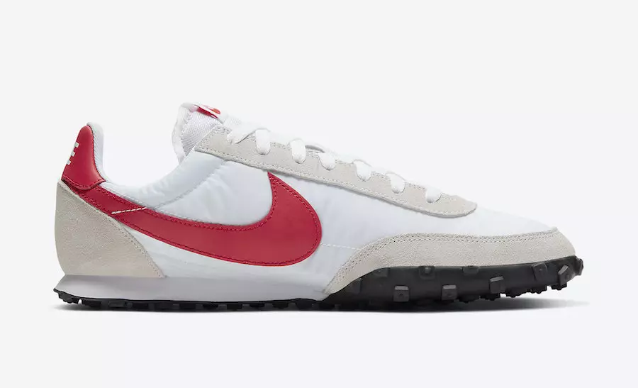 Nike Waffle Racer White Red Grey CN8116-100 Tarikh Tayangan