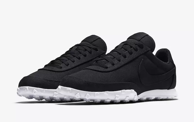 Nike Waffle Racer 17 Teicstíle Dubh Bán