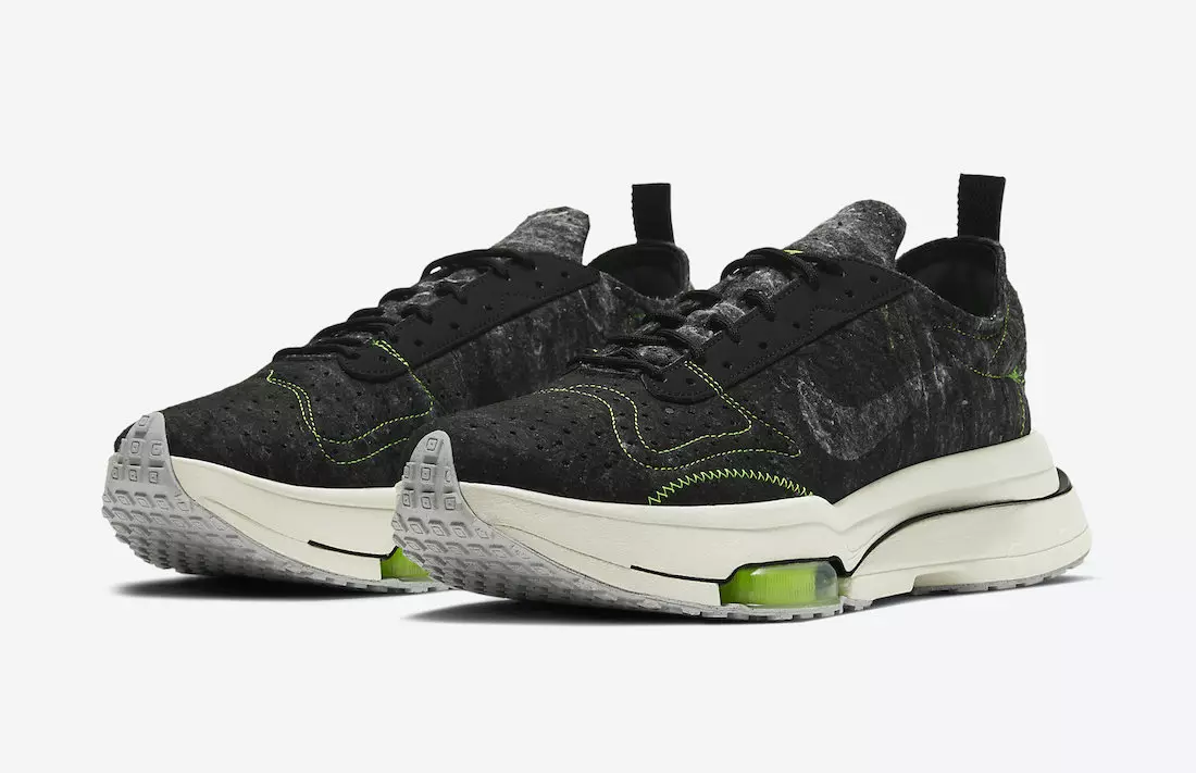 Nike utilizza lana riciclata sul tipo Air Zoom