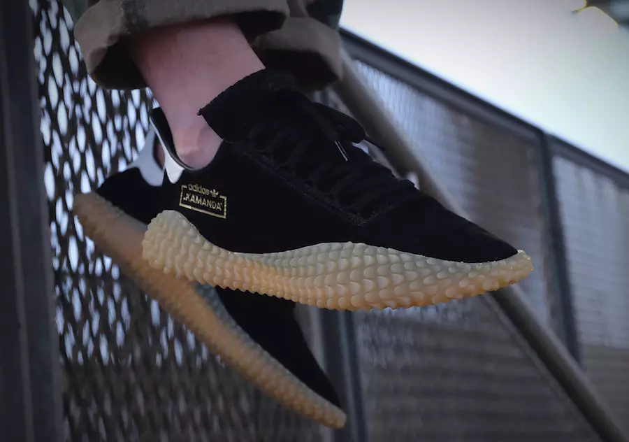 Adidas Kamanda On-Feet Black Gum