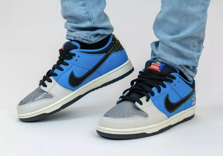 Мгновенные скейтборды Nike SB Dunk Low On-Feet фото