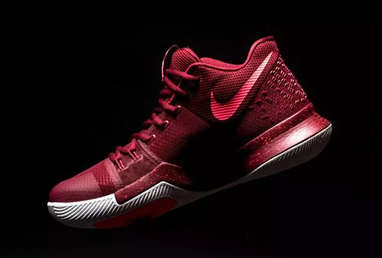 Nike Kyrie 3 Hot Punch Team Vermell Blanc 852395-681