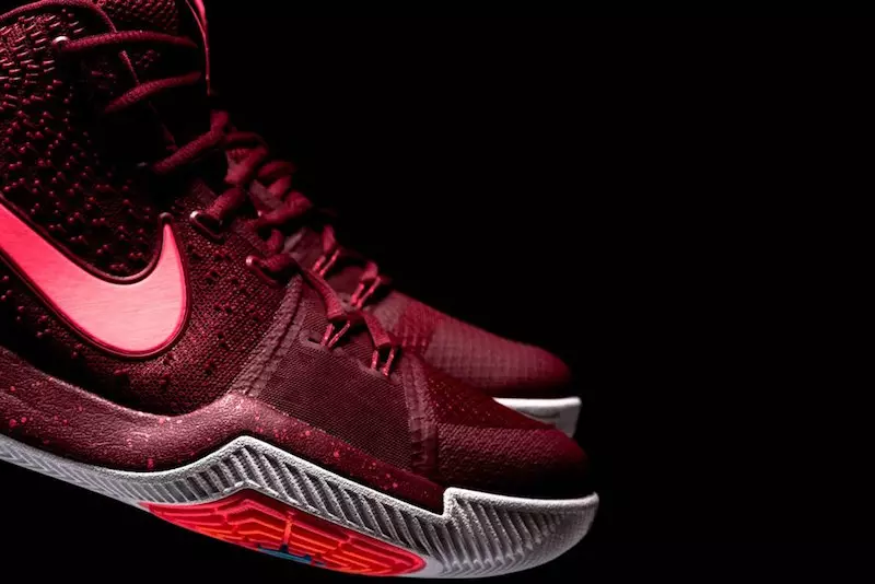 Nike Kyrie 3 Hot Punch Team Czerwony Biały 852395-681