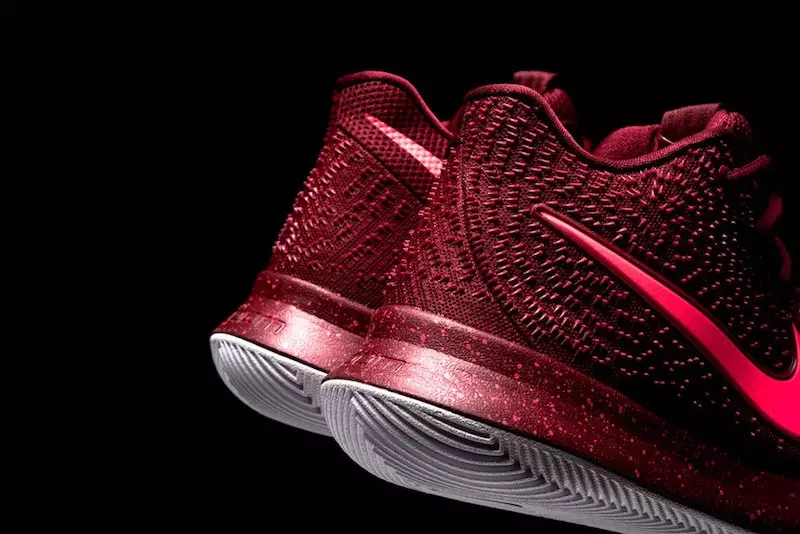 Nike Kyrie 3 Hot Punch Team Rot Weiß 852395-681