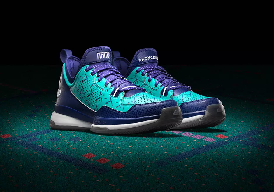 Adidas D Lillard 1 "PDX Carpet" -julkaisupäivä