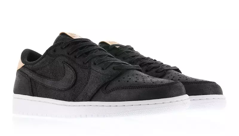 Air Jordan 1 Low OG Premium შავი ვაჩეტა ტანი